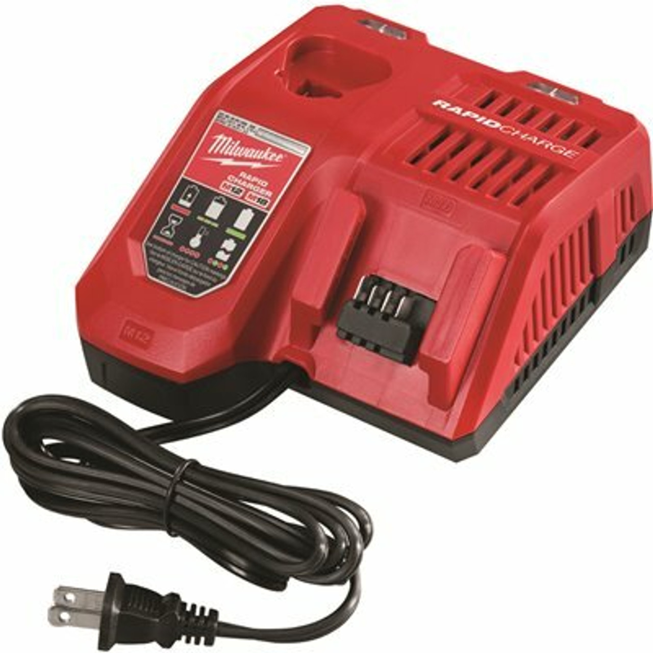 Milwaukee M12 And M18 12-Volt/18-Volt Lithium-Ion Multi-Voltage Rapid Battery Charger