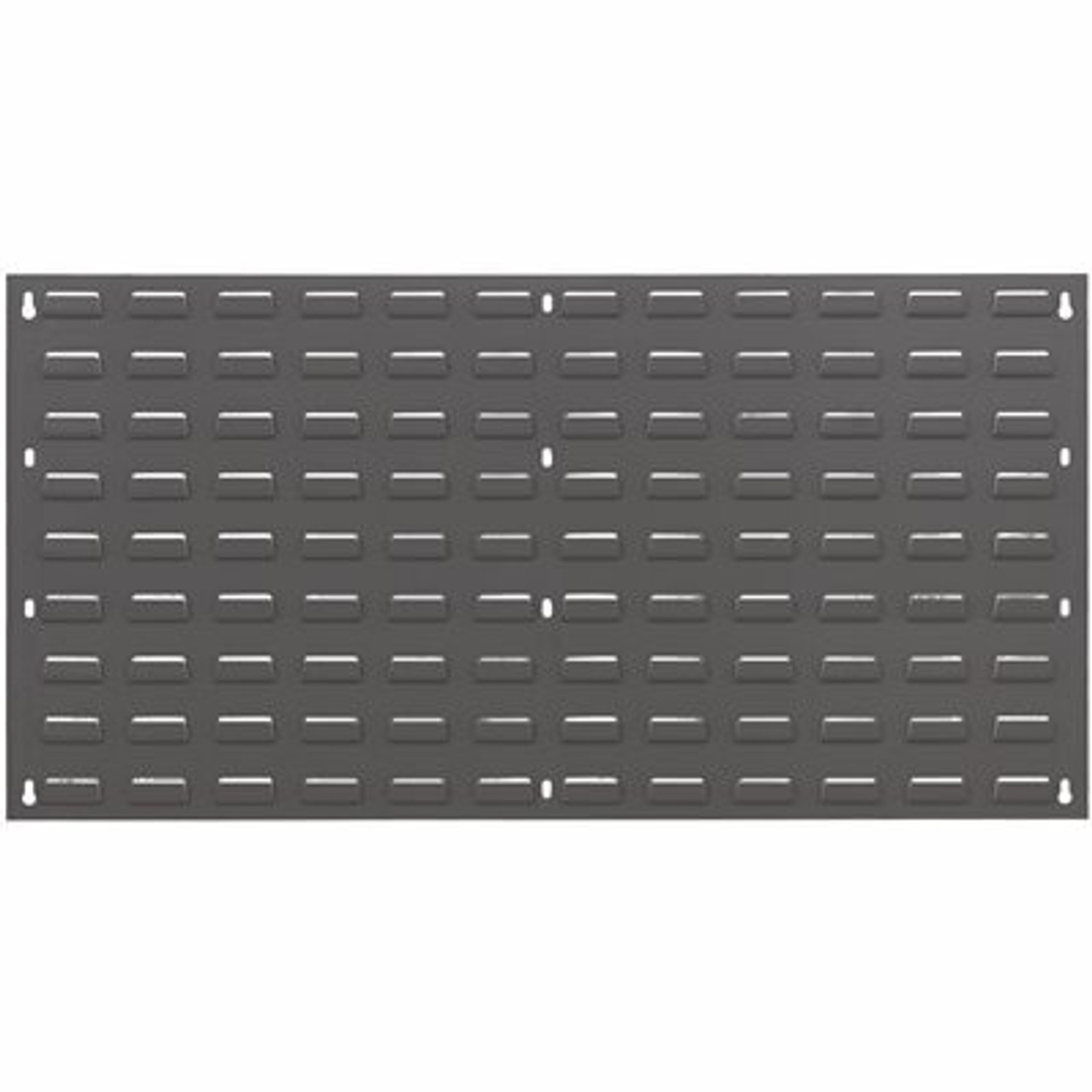 Gray Flat Louvered Panel 36 In L