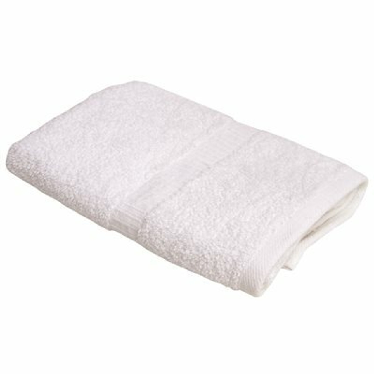 Oxford Bellezza Ribbed Collection Hand Towel, 16 X 30 In., White, 120 Per Case