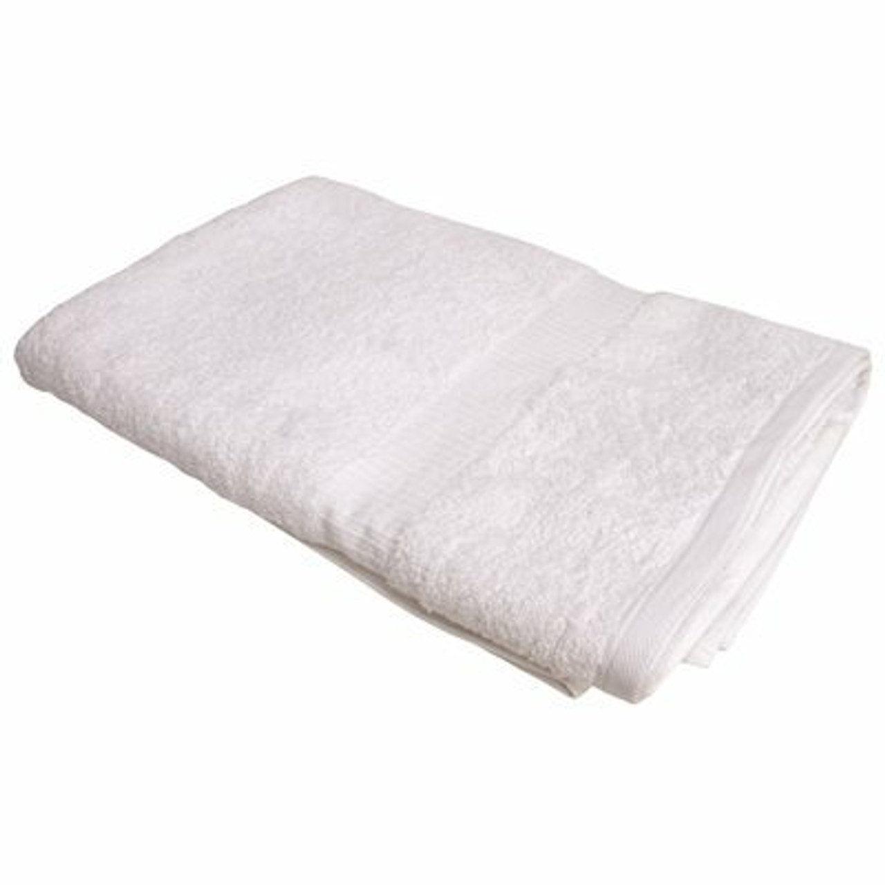 Oxford Bellezza Ribbed Collection Bath Towel, 27 X 54 In., White, 17 Lb. Per Dozen, 36 Per Case