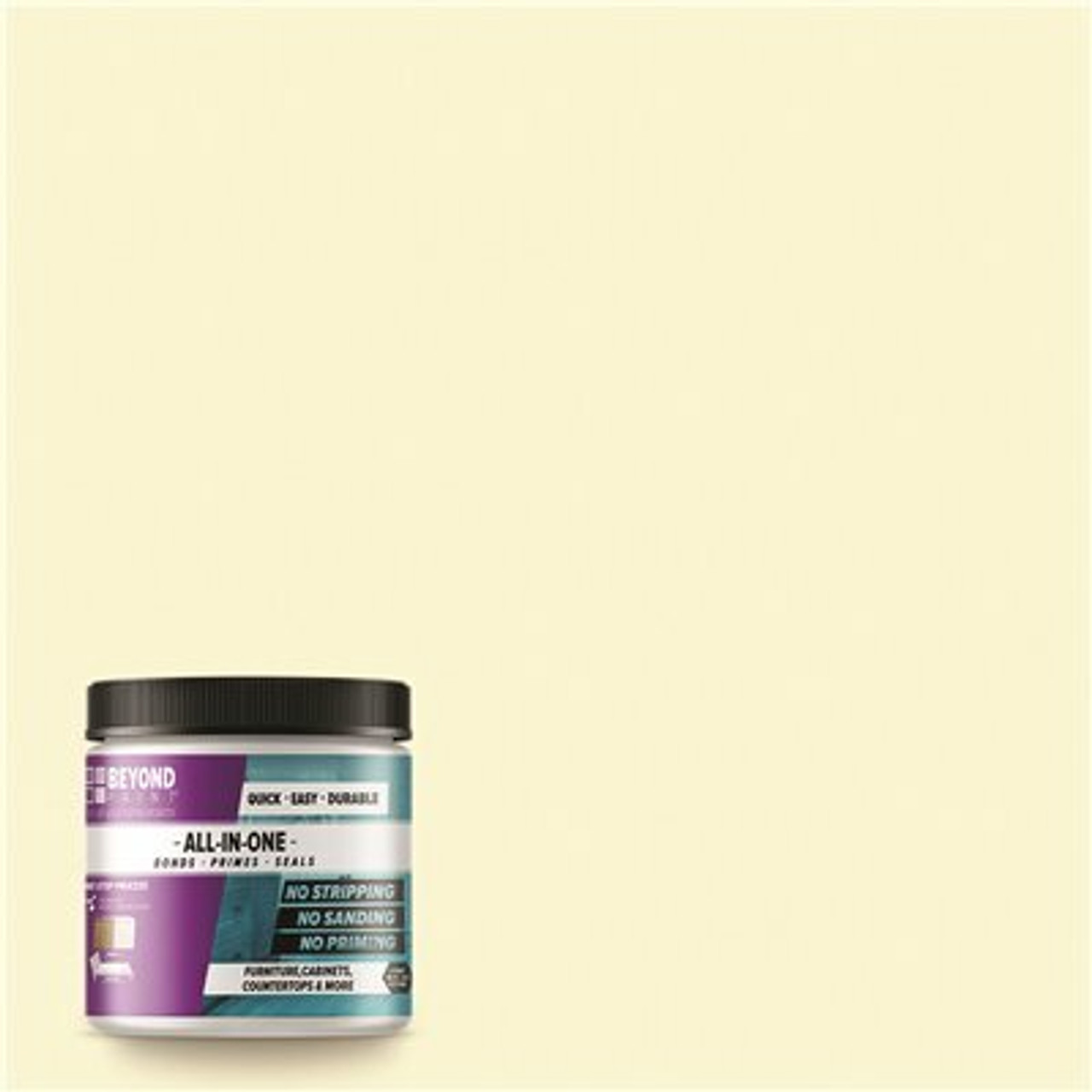 1 pt. Off White Cabinets, Countertops, Furniture and More Multi-Surface All-in-One Interior/Exterior Refinishing Paint
