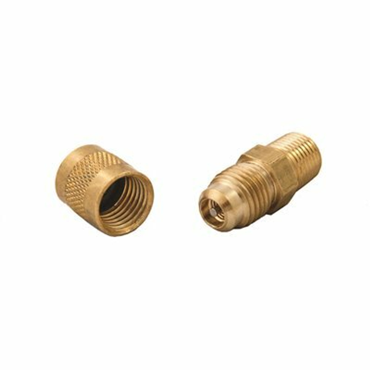 Mec 1/8 In. Mnpt X 1/4 In. Flare Presto Style Schrader Valve