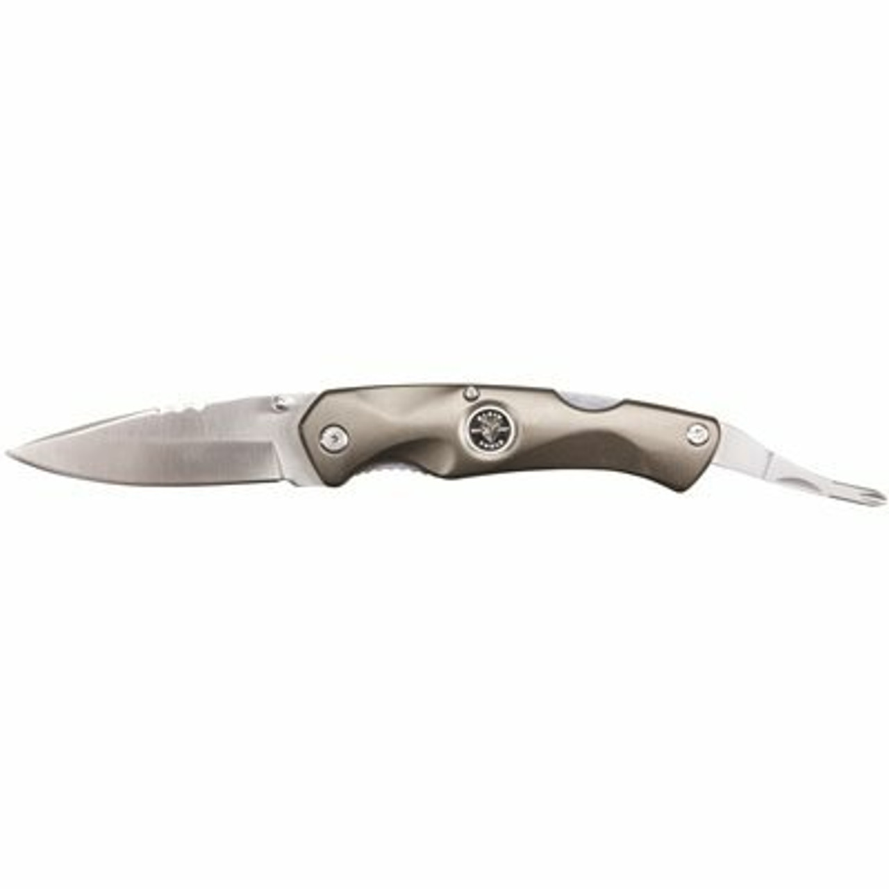 Klein Tools 3.375 In. Stainless Steel Aluminum Folding Knife