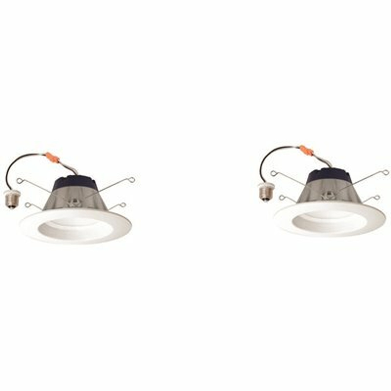 Sylvania Ultraled Rt5/6 3.76 In. 3000K New Construction Or Remodel Non-Ic Rated Recessed Integrated Led Kit (2-Pack)