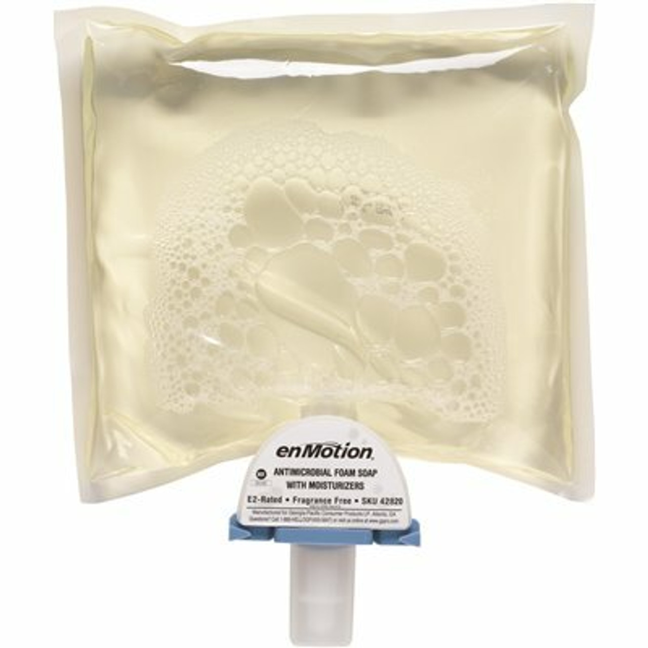 Enmotion Moisturizing Bzk Antimicrobial Foam Soap Dispenser Refill Dye And Fragrance Free (2 Bags Per Case)