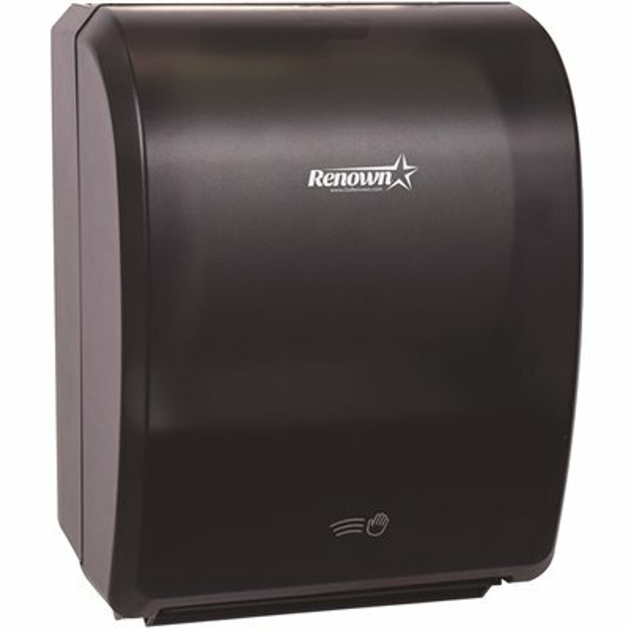 Renown 7.5 In. Series Electronic Black Paper Towel Dispenser