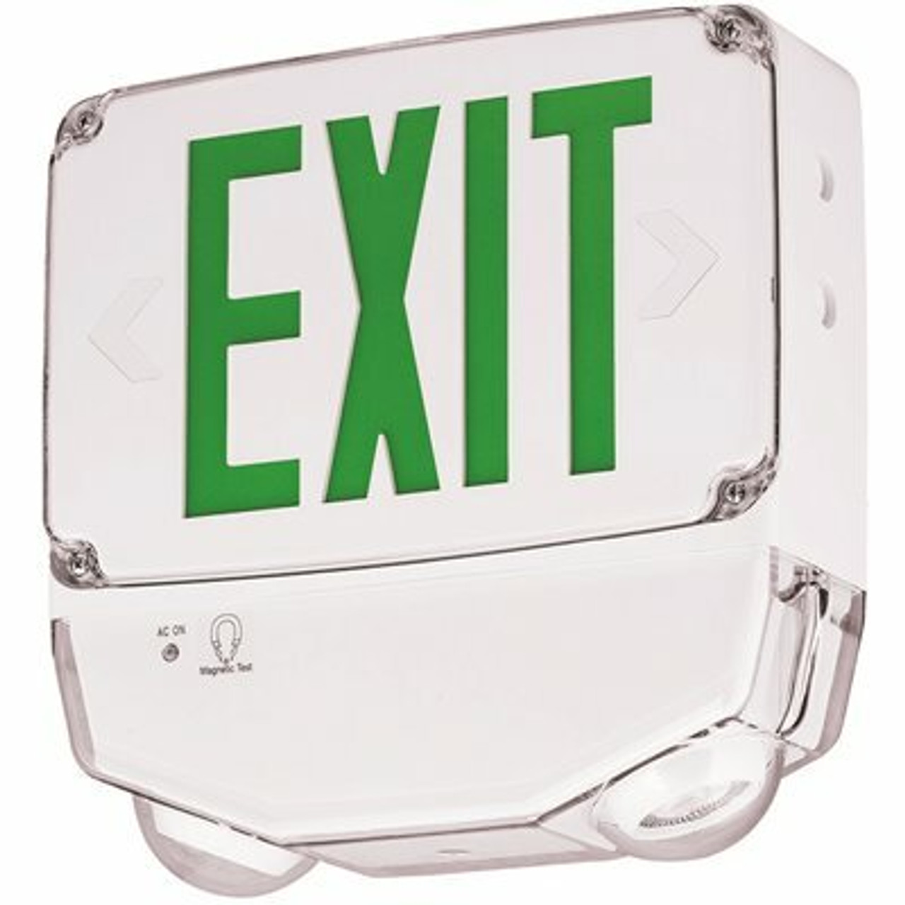 Hubbell Lighting Tradeselect 5.2-Watt 6-Volt Dc White Integrated Led Exit/Emergency Combination Light Wet Location - 3580309