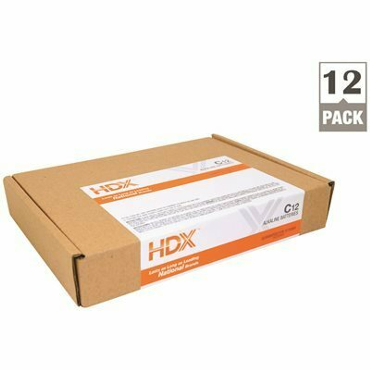 Hdx Alkaline C Battery (12-Pack)