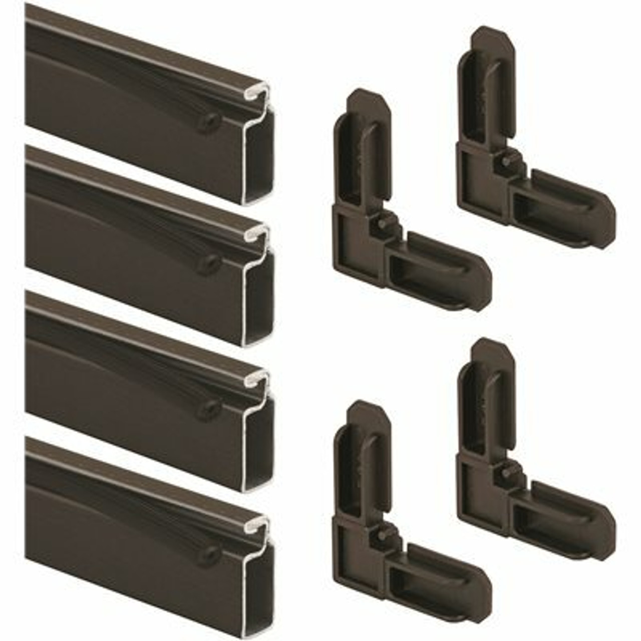 Prime-Line Products 1 Ea Pl7809 7/16 In. X 3/4 In. Screen Kit Bronze W/Fiber 36 In. X 36 In.