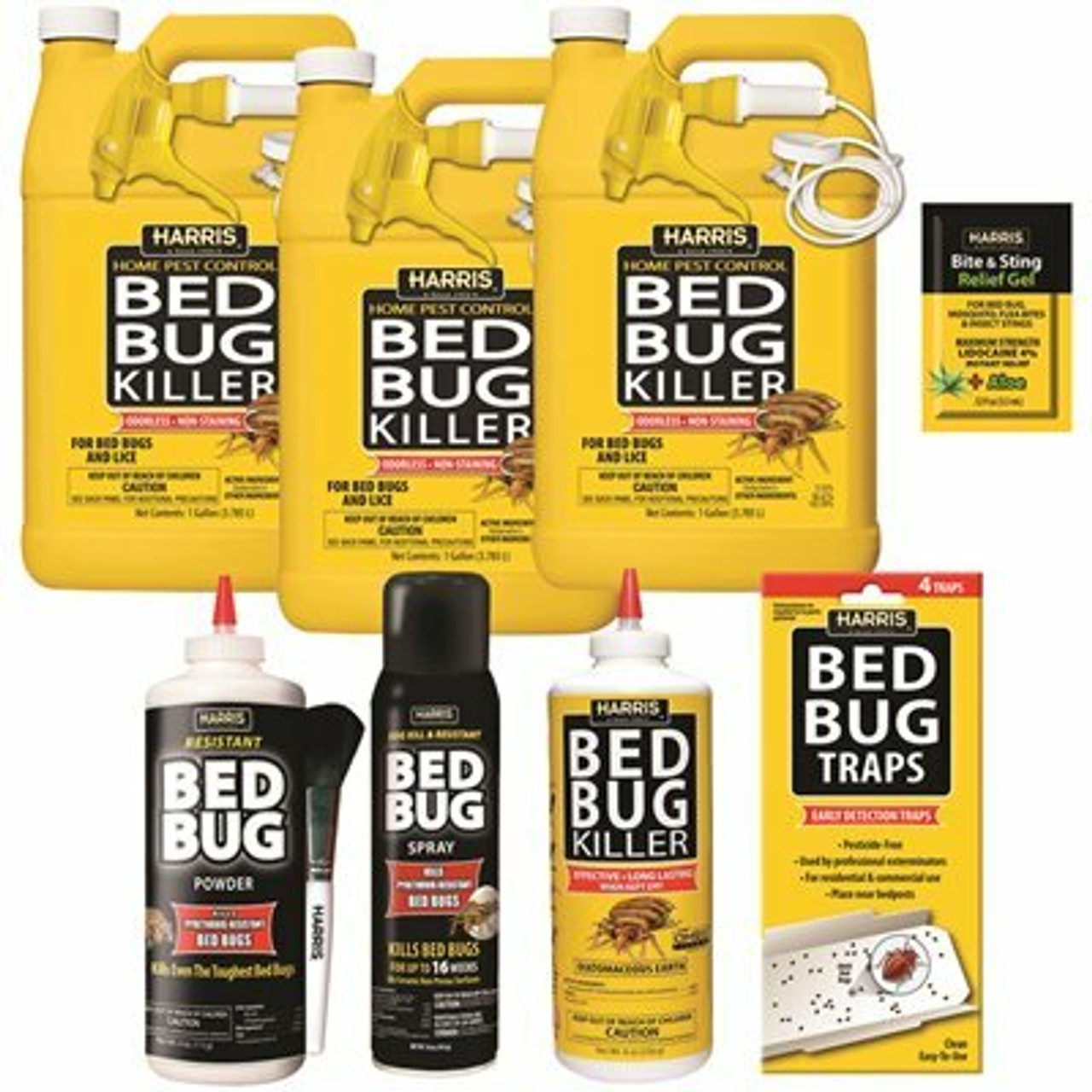 Harris Bed Bug Commercial Kit