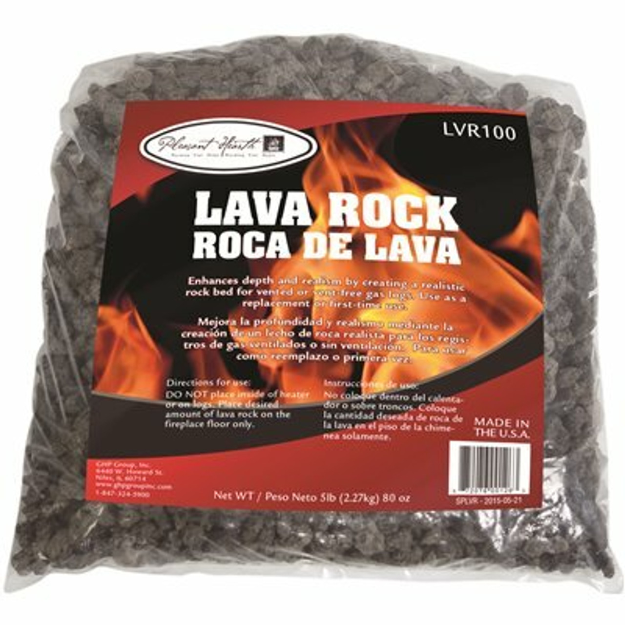 Pleasant Hearth 5 Lbs. Lava Rock Pellet Bag