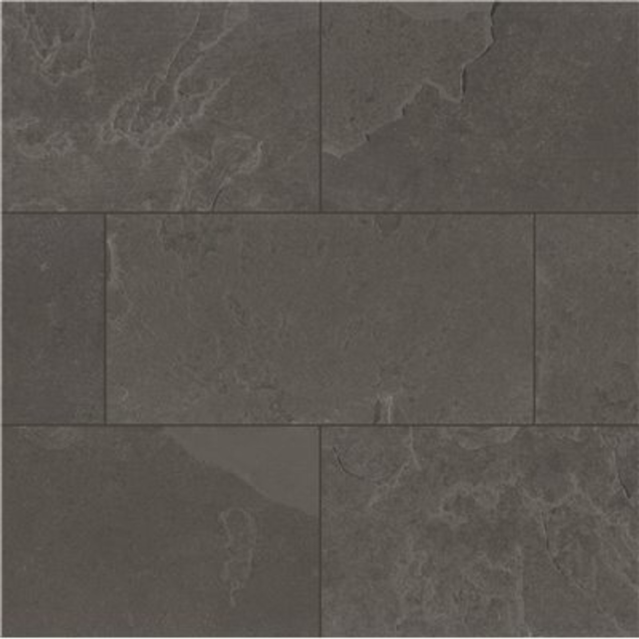 Msi Montauk Black 12 In. X 24 In. Gauged Slate Floor And Wall Tile (10 Sq. Ft. / Case)