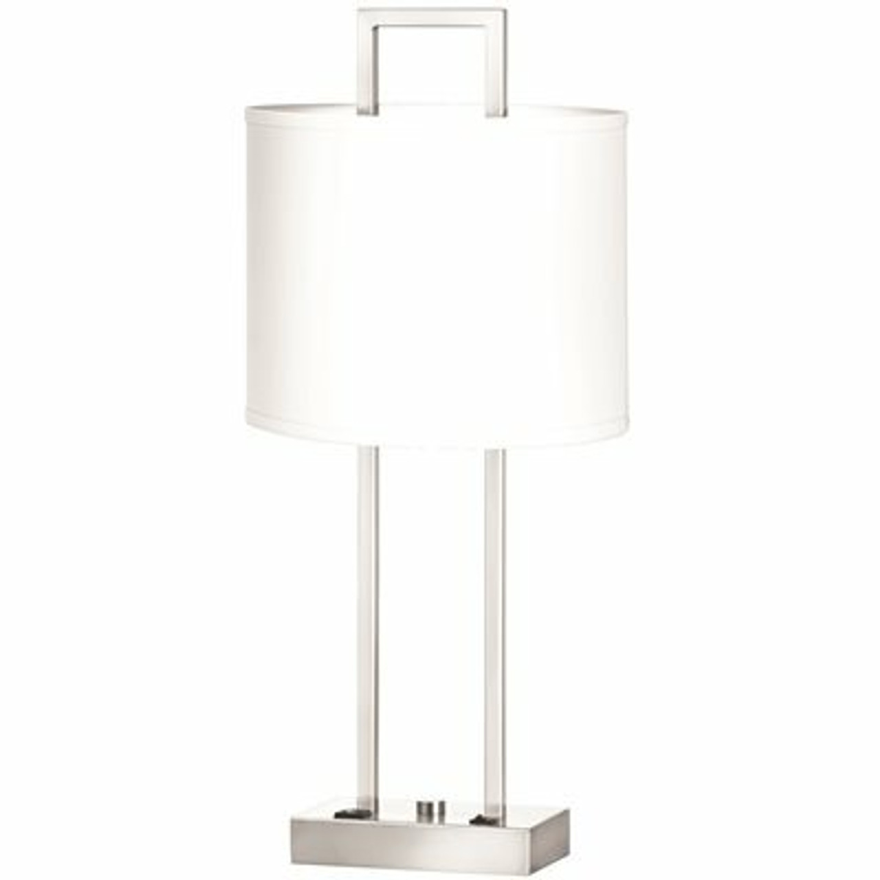 Startex 1L TABLE LAMP BRUSH NICKEL 3582467