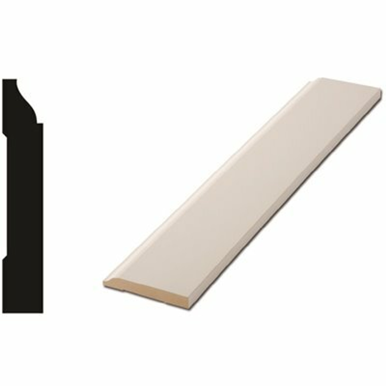 Woodgrain Millwork Lwm 623 1/2 In. X 3-1/4 In. X 96 In. Primed Mdf Base Moulding