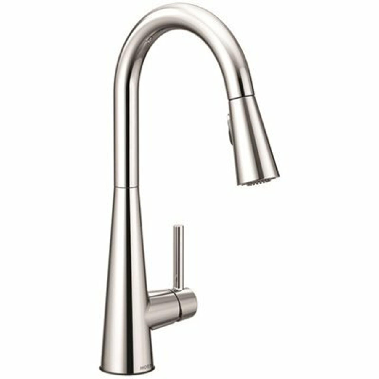 Moen Sleek Single-Handle Pull-Down Sprayer Kitchen Faucet With Reflex And Power Clean In Chrome