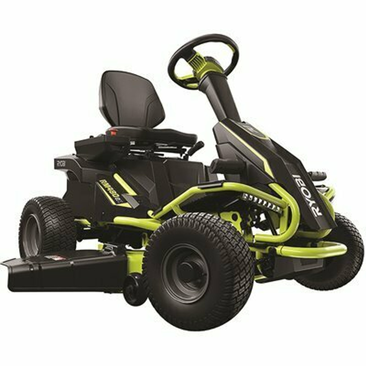 Ryobi 48V Brushless 38 In. 100 Ah Battery Electric Rear Engine Riding Lawn Mower