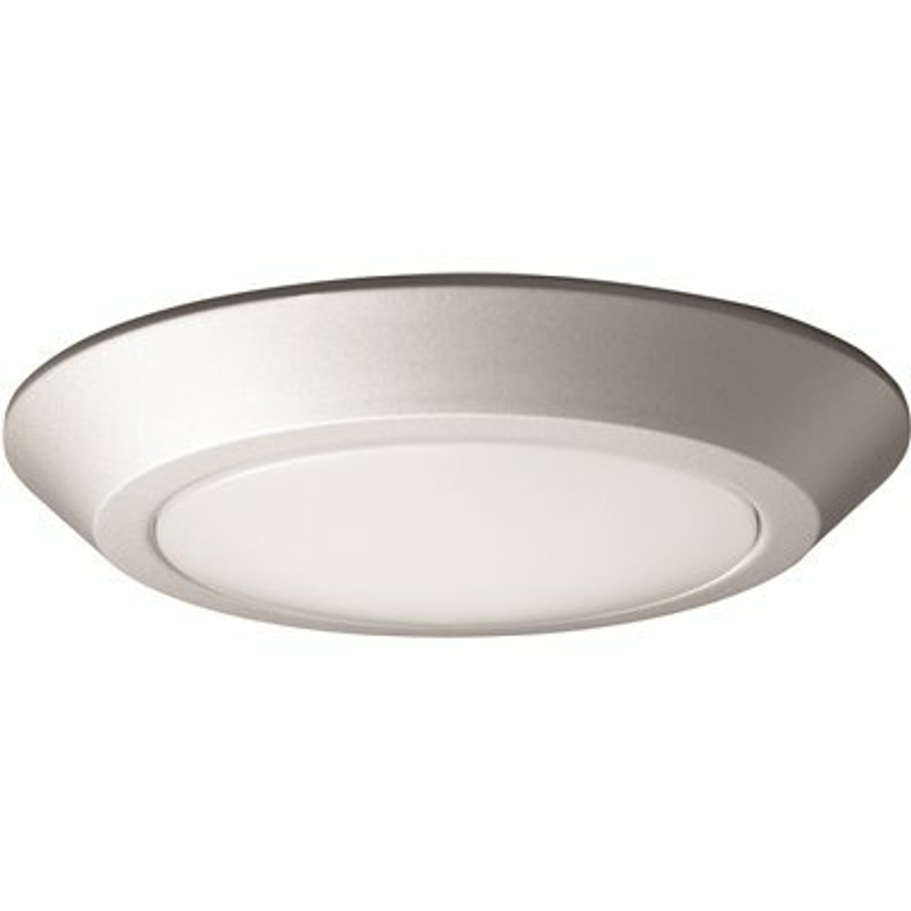 Satco 60-Watt Brushed Nickel Integrated Led Flush Mount