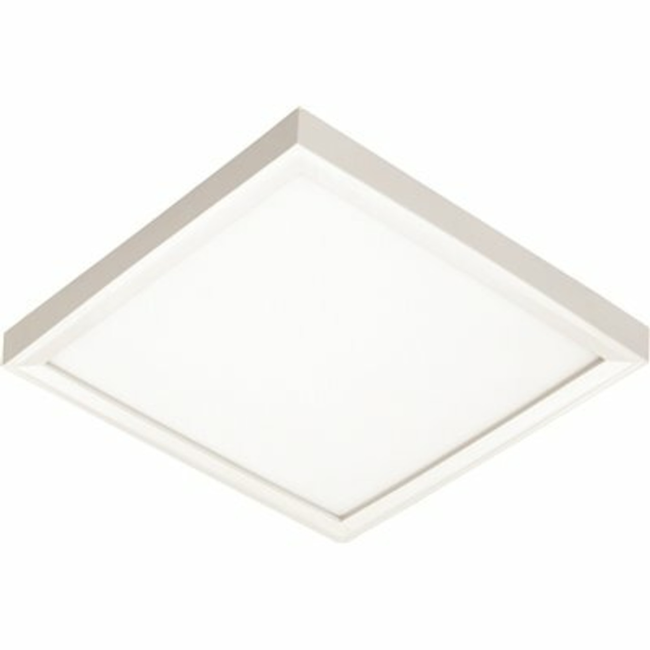 Juno Jsfsq Slimform 3000K 90Cri 7 In. Square White Integrated Led Surface Mount Dimmable Flush Mount