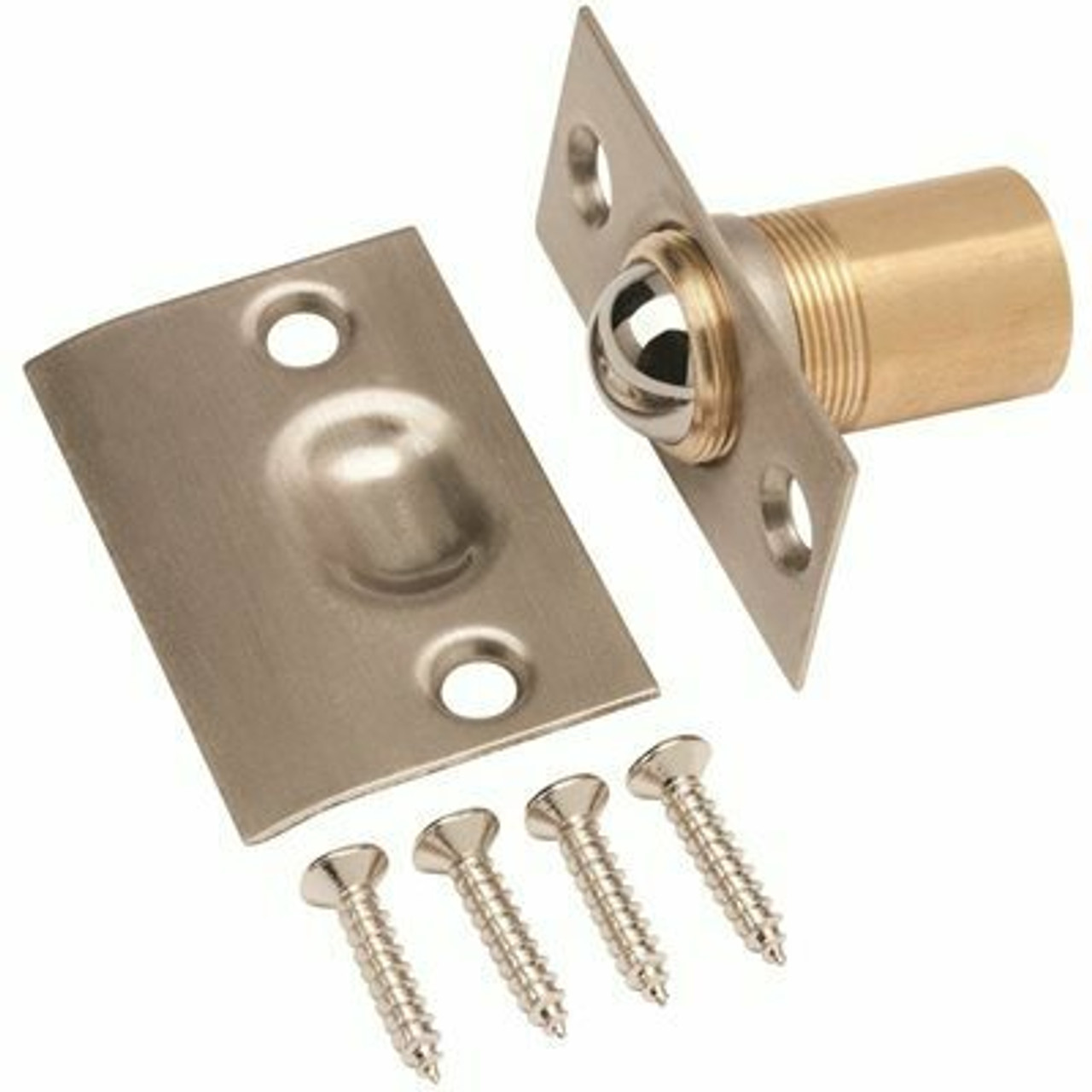 Everbilt Satin Nickel Latch Adjustable Ball Catch