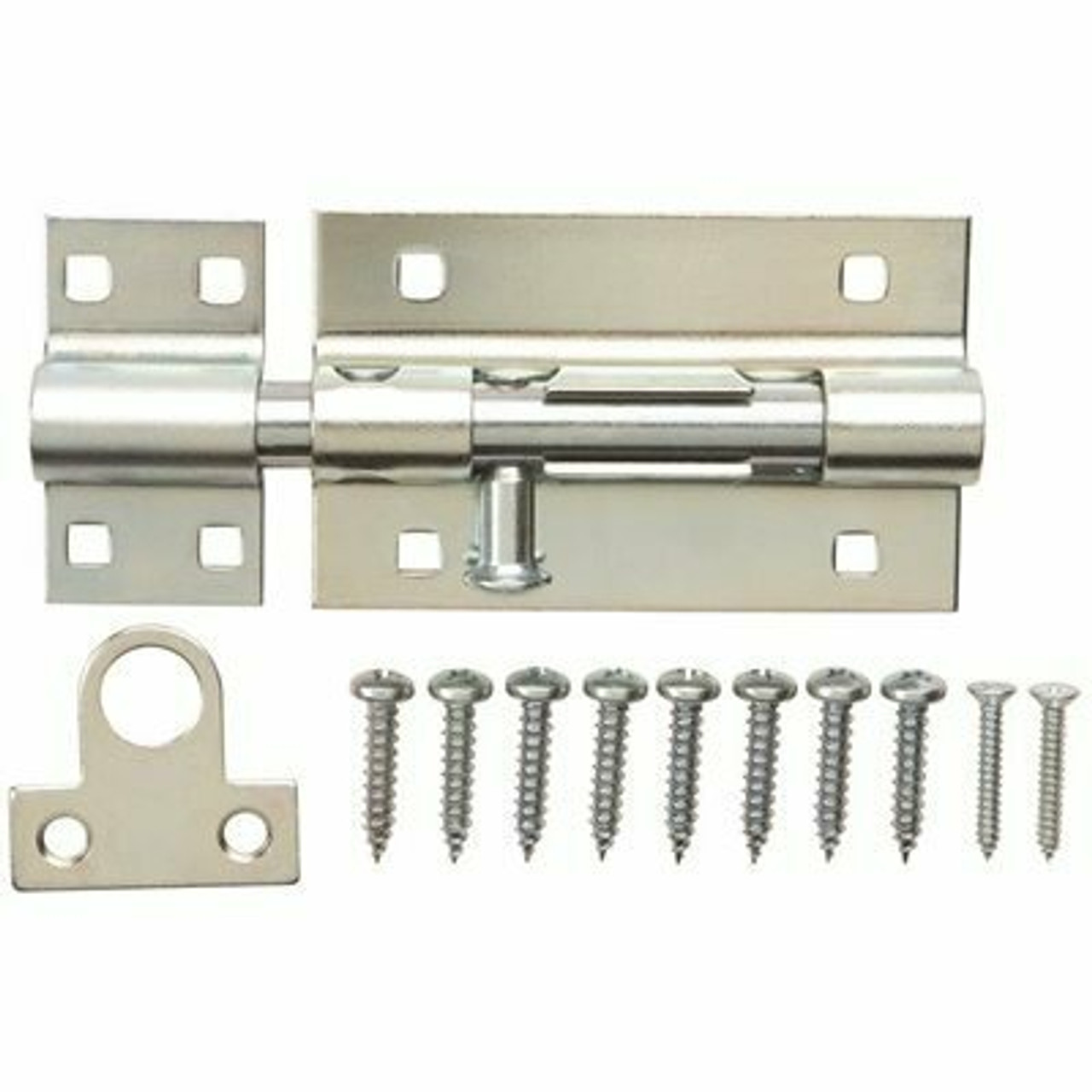 Everbilt 5 In. Zinc-Plated Heavy-Duty Barrel Bolt