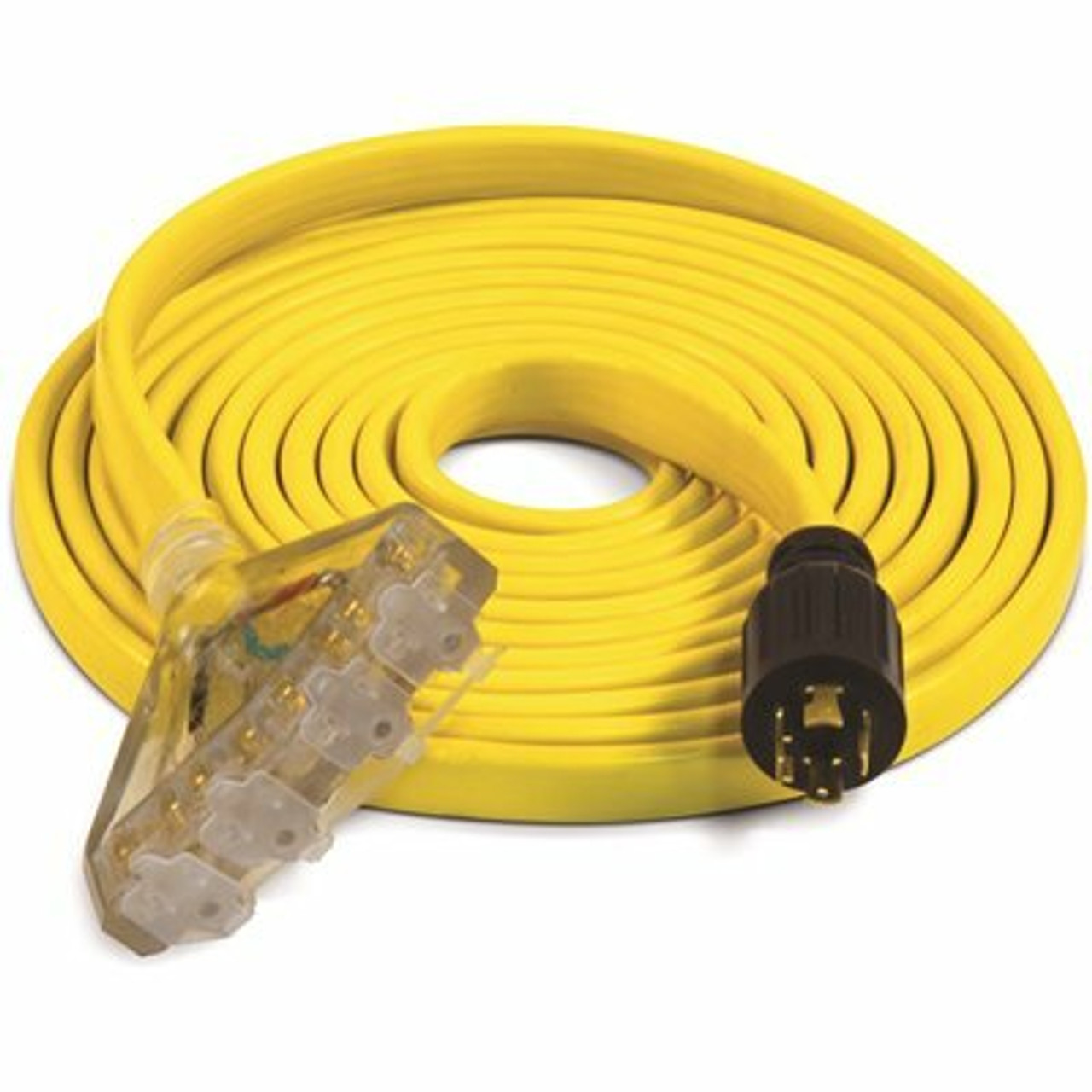 Champion Power Equipment 25 Fts. 30 Amp 125/250-Volt Fan-Style Flat Generator Extension Cord