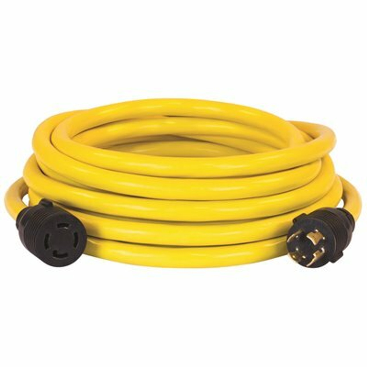 Champion Power Equipment 25 Ft. Nema L14-30P To L14-30R Generator Cord In Yellow