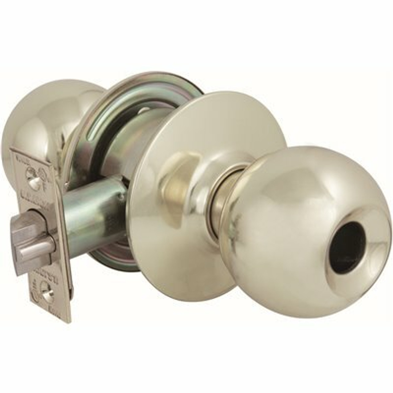 Us Lock 2010 Series Gr2 Classroom 2-3/8 In. Ball Knob Us3 Less Cylinder Backset