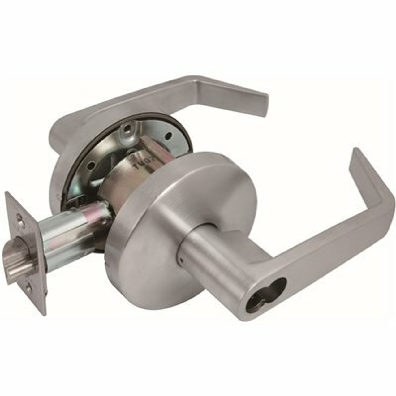 Us Lock 2050 Series Gr2 2-3/4 In. Backset Us26D Storeroom Lever Sfic Prep (Core Sold Separately)