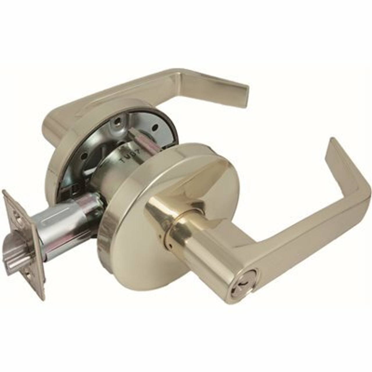 Us Lock 2050C Series Gr2 2-3/4 In. Backset Us3 Storeroom Lever Sc1 Clutched