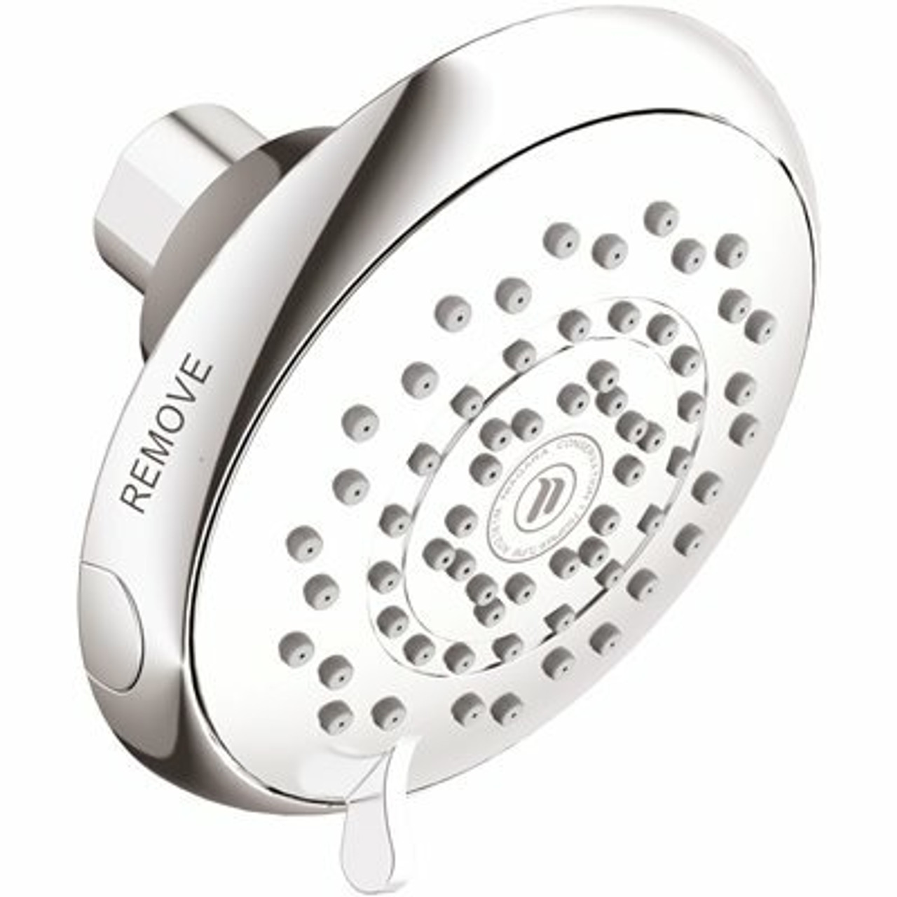 Niagara Conservation Healthguard 5-Spray 1.5 Gpm 4.5 In. With Removable Faceplate Fixed Showerhead In Chrome