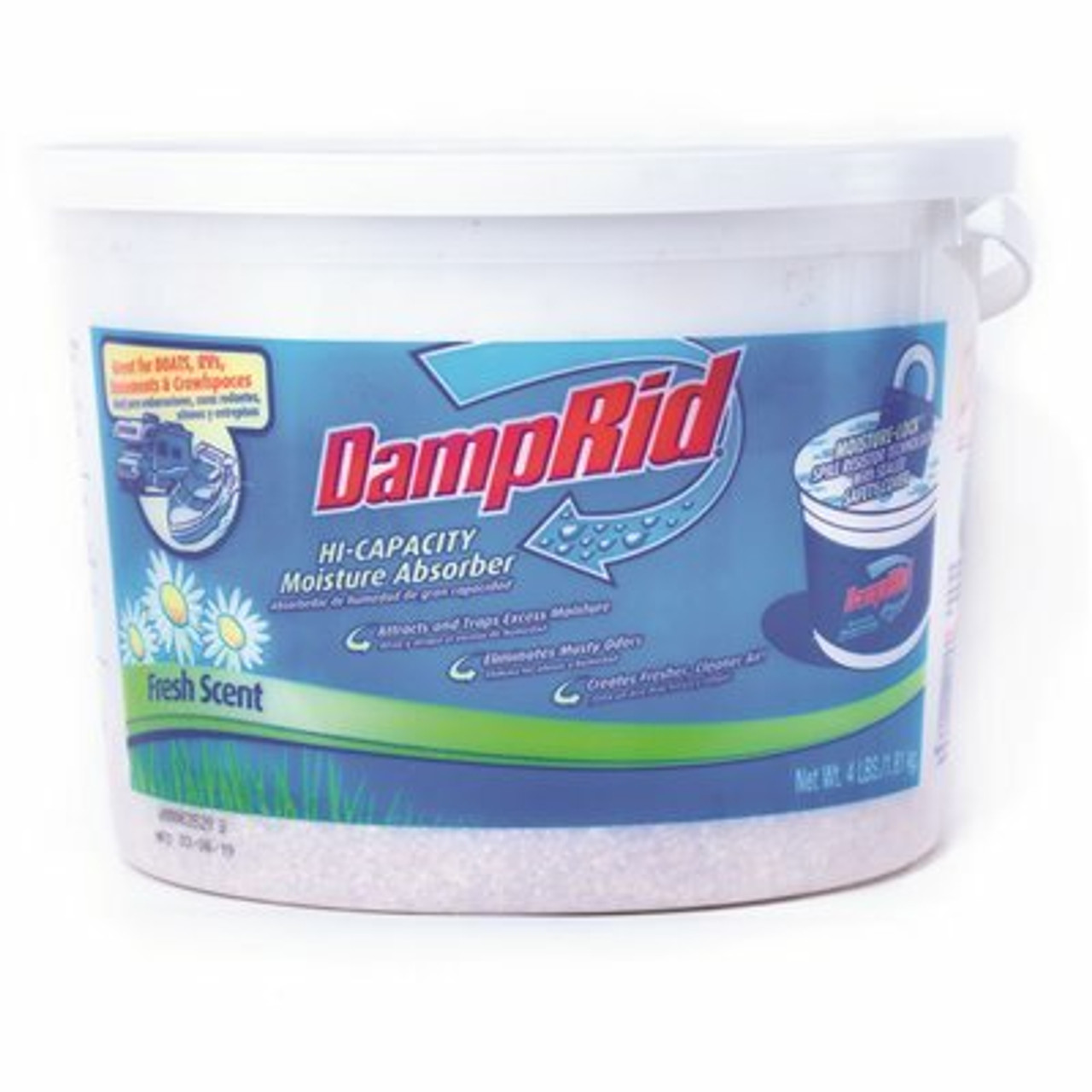 Damprid 4 Lbs. Hi-Capacity Moisture Absorber Fresh Scent