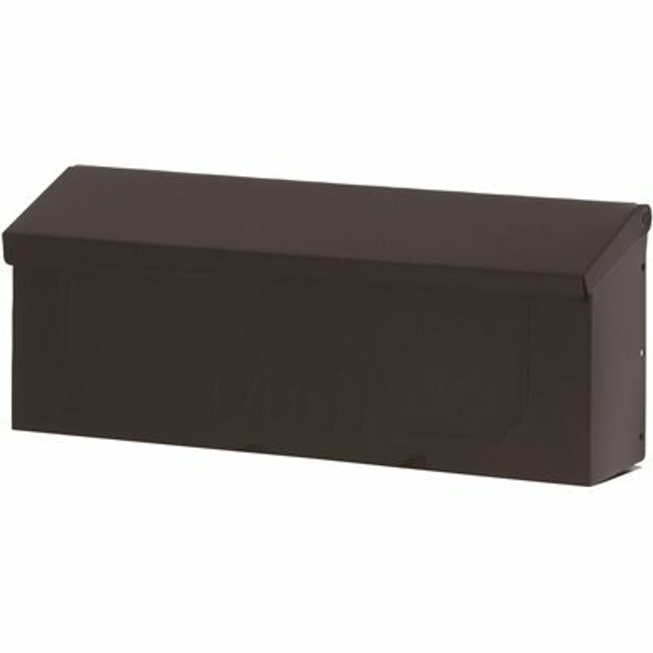 Gibraltar Mailboxes Townhouse Small, Horizontal, Steel, Wall Mount Mailbox, Black