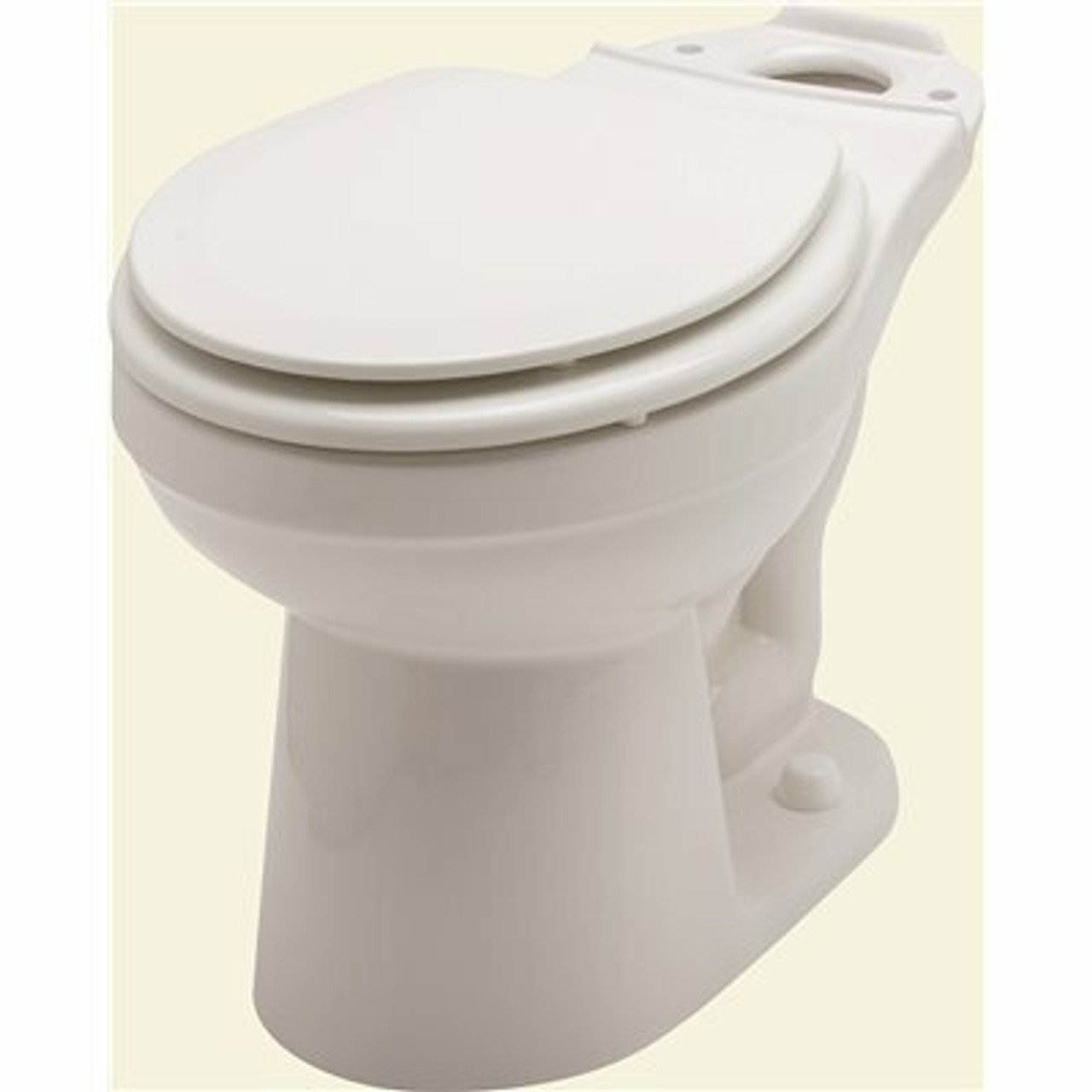 Gerber Plumbing Maxwell 1.28/1.6 Gpf Round Front Toilet Bowl Only In White