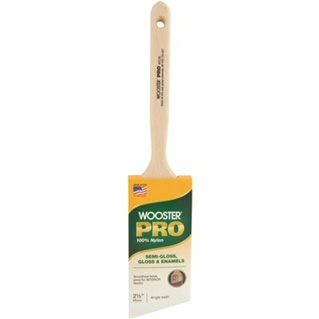 Wooster 2-1/2 In. Pro Nylon Angle Sash Brush