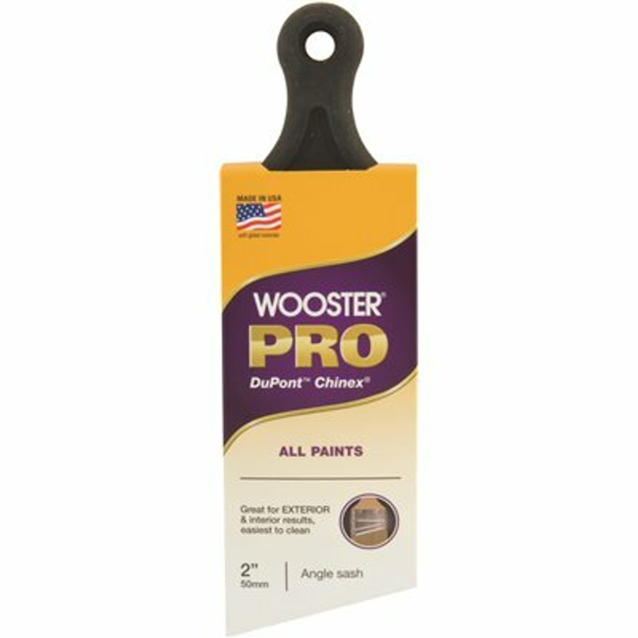 Wooster 2 In. Pro Chinex Short Handle Angle Sash