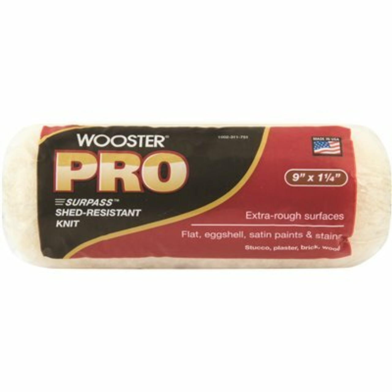 Wooster 9 In. X 1-1/4 In. Pro Surpass Shed-Resistant Knit High-Density Fabric Roller Cover