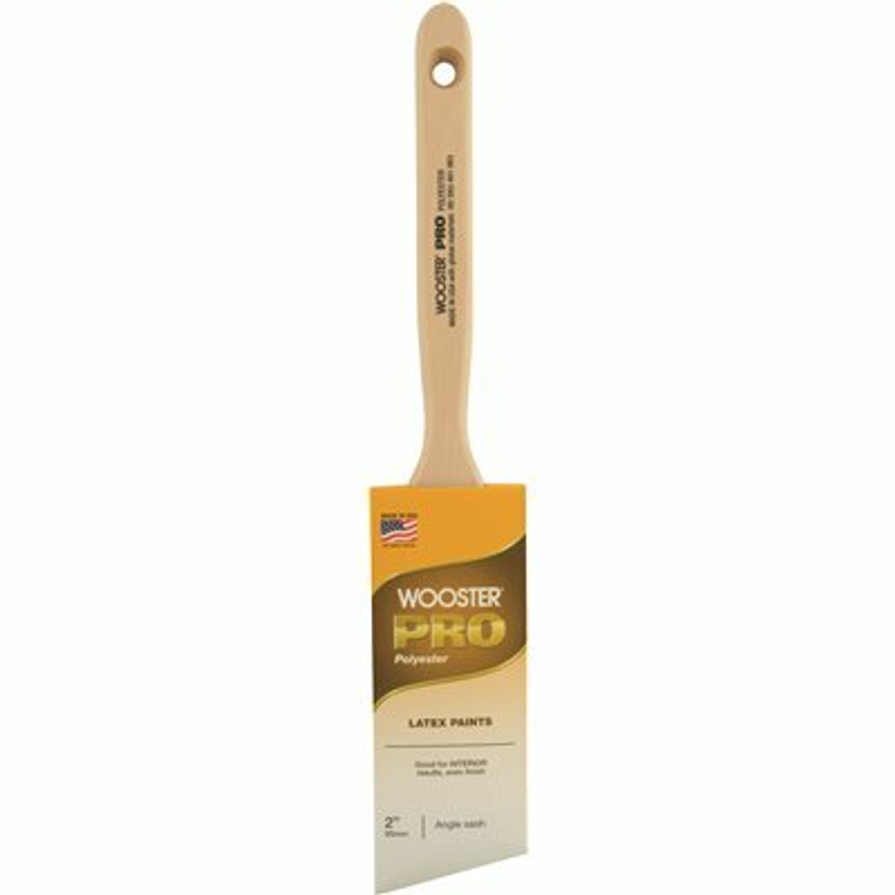 Wooster Pro 2 In. Polyester Angle Sash Brush