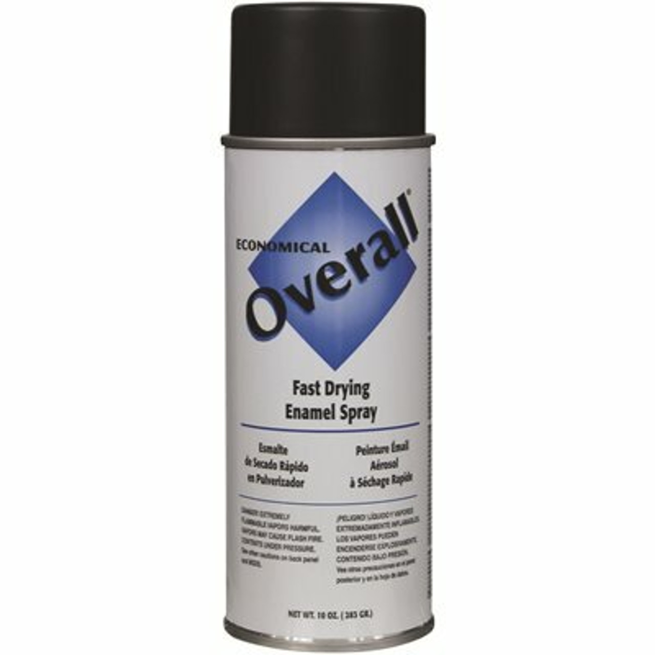 Rust-Oleum 10 oz. Flat Black Overall Spray Paint