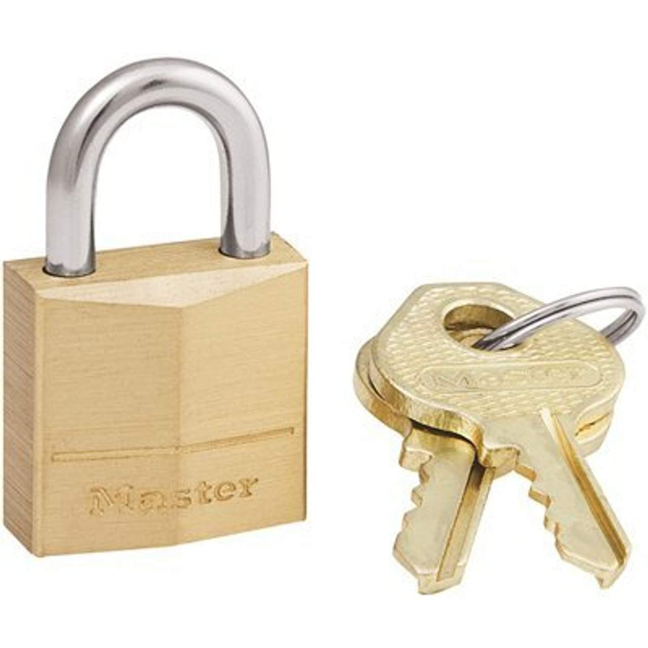 Master Lock 3/4 in. Solid Brass Padlock