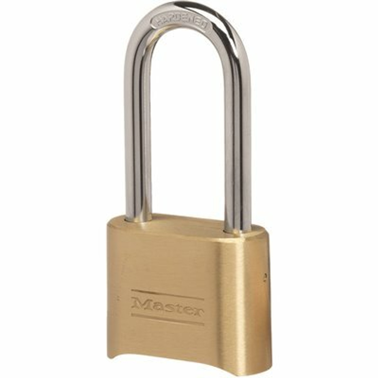 Master Lock 2 In (51Mm) Wide Resettable Brass Combination Padlock With 2-1/4In (57Mm) Shackle - U008773