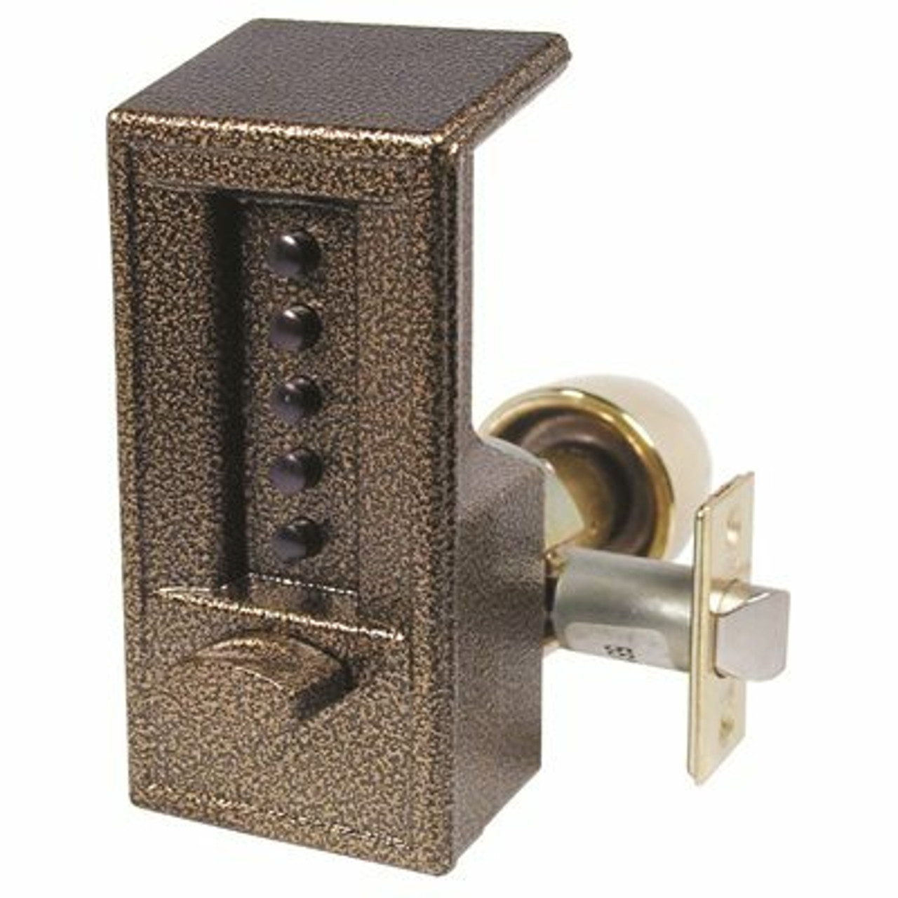Kaba Ilco Kaba Access Primary Res Pushbutton Entry Lock 2 3/4 Bs Goldtone