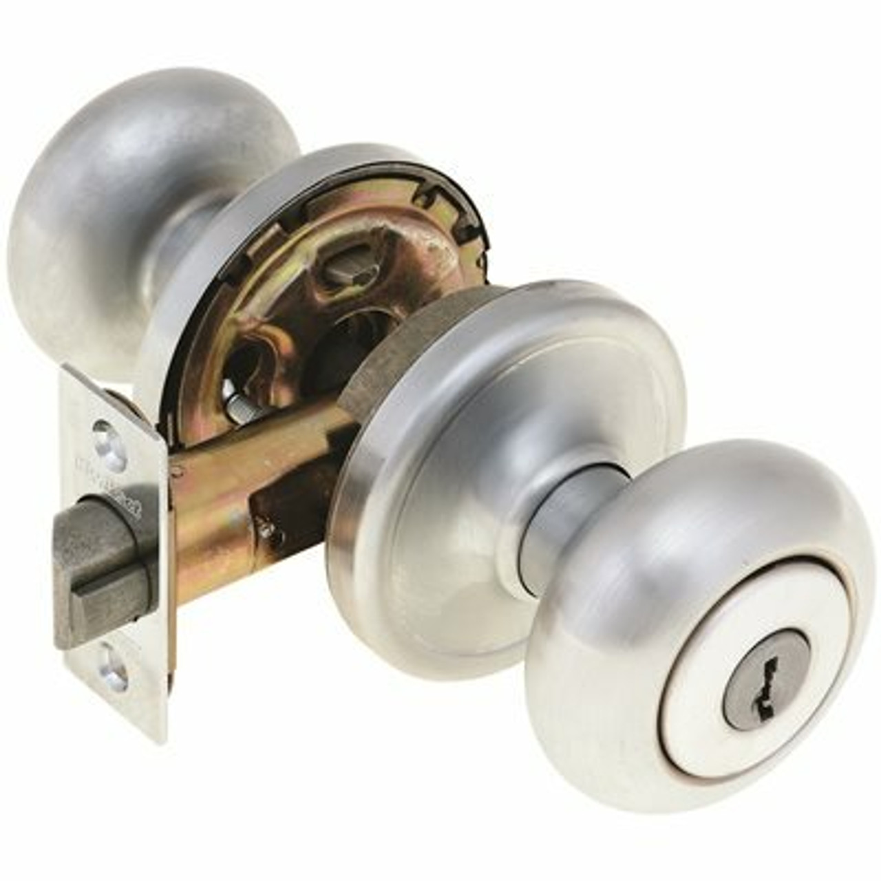 Kwikset Kwikset Hancock Vestibule Lockset Adj Bs Kw1 Satin Chrome