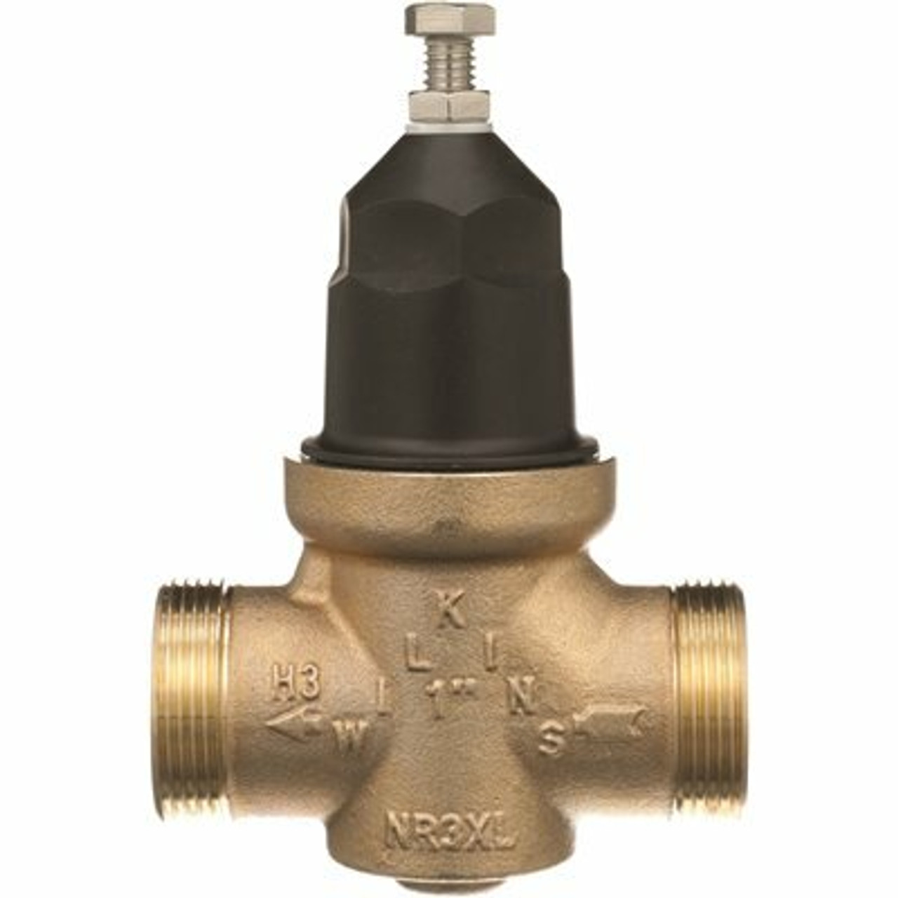 Zurn 3/4 In. Pressure Reducing Valve With Integral Bypass Check Valve And Strainer 3/4 In. Fip Lead Free