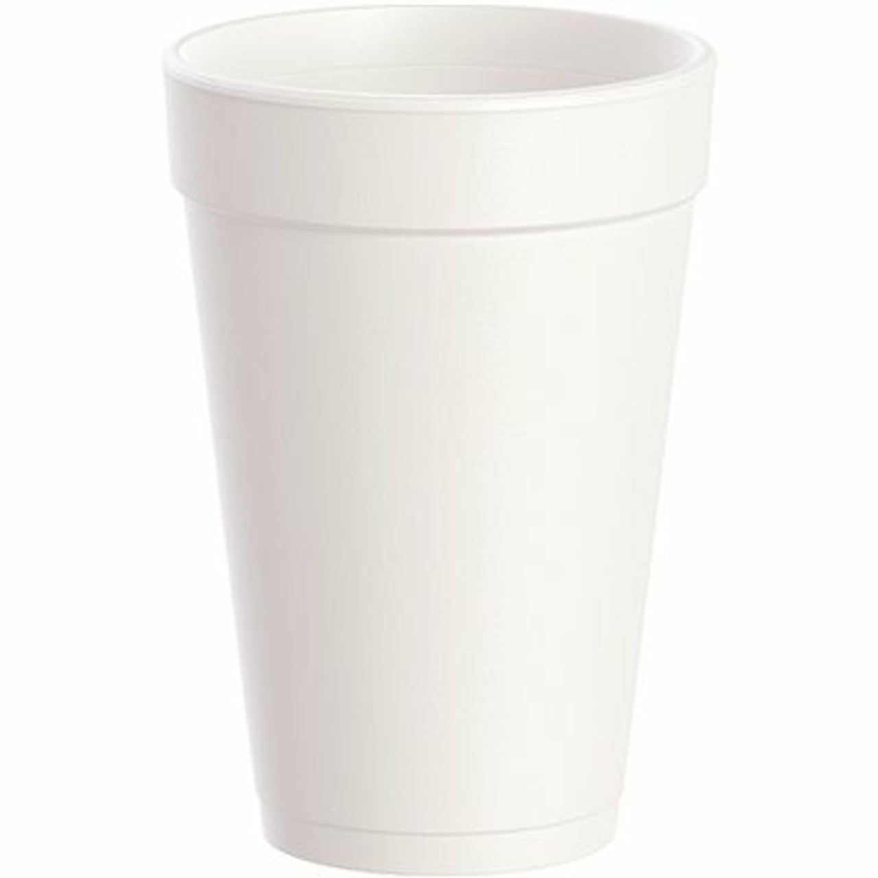 Dart J Cup 16 Oz. Tall Insulated Foam Cup, White (1000 Per Case)