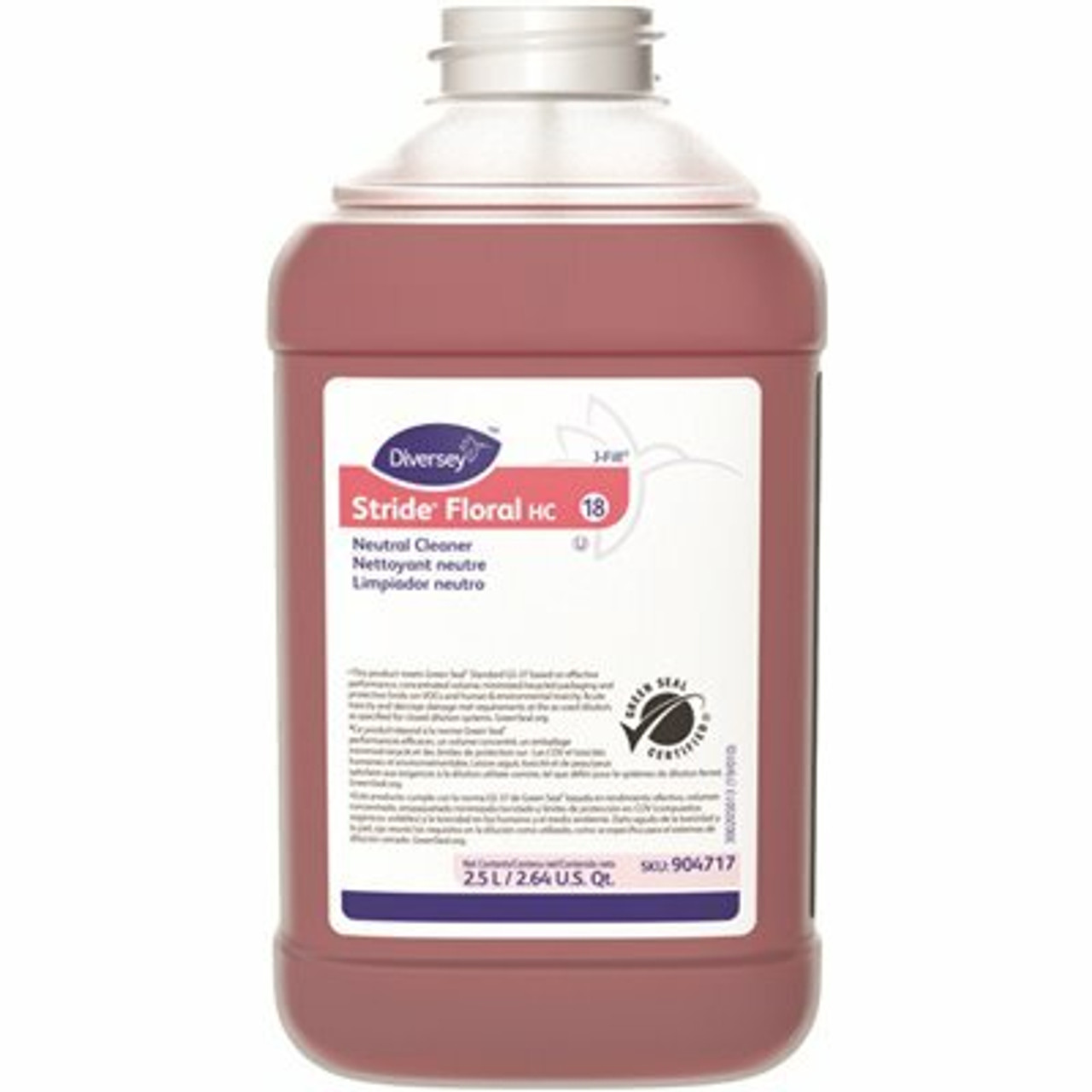 Stride 84.5 Oz. Floral Neutral Cleaner (2 Per Case)