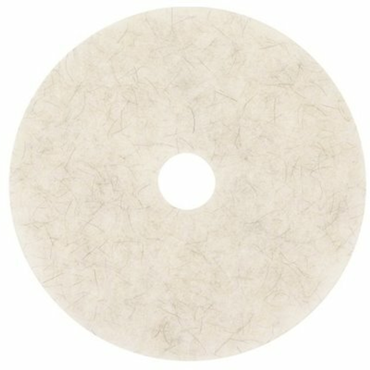 3M 20 In. Natural Blend White Floor Pad (5-Count)