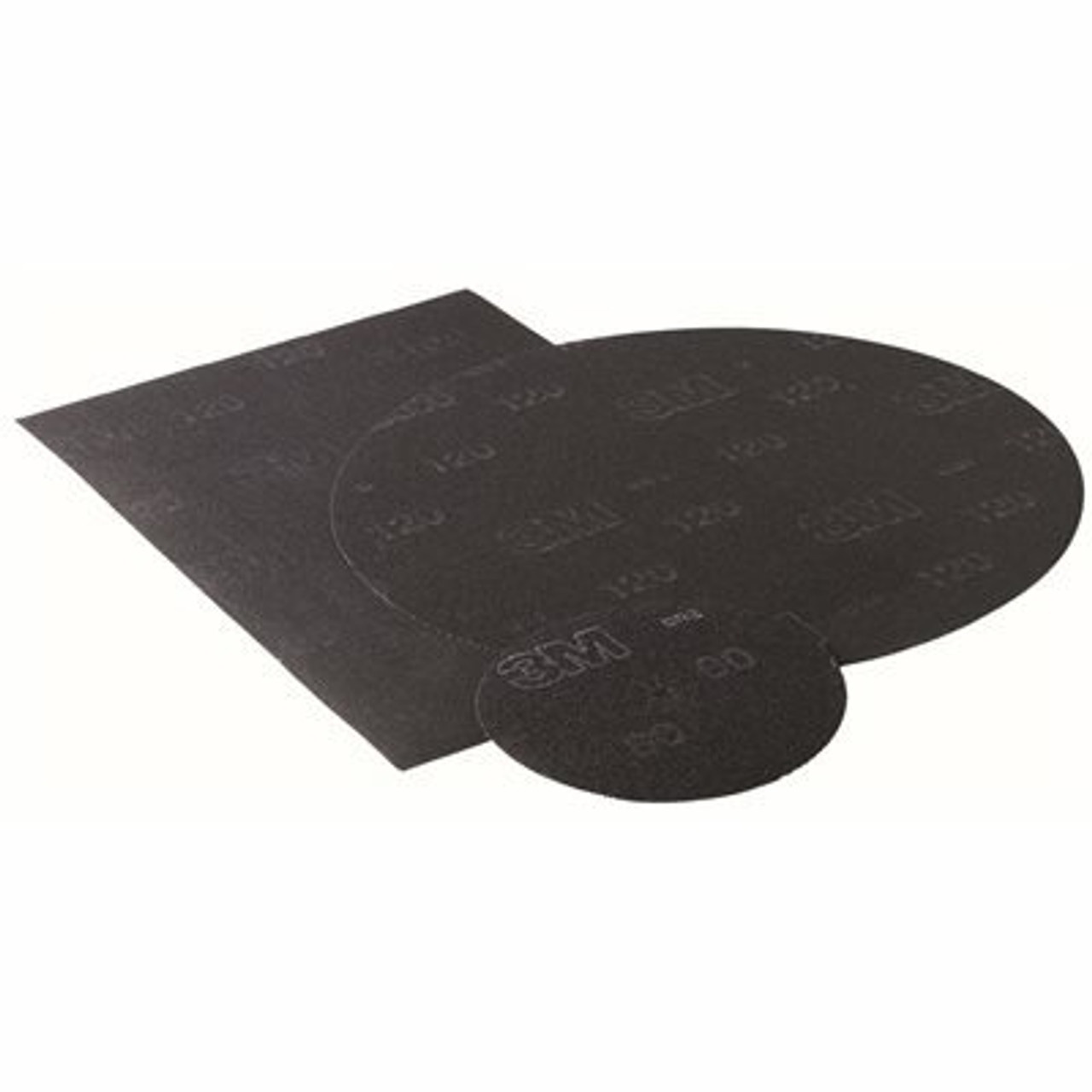 3M 17 In. 80 Grit Coarse No Hole Disc Sanding Screen (12-Pack)