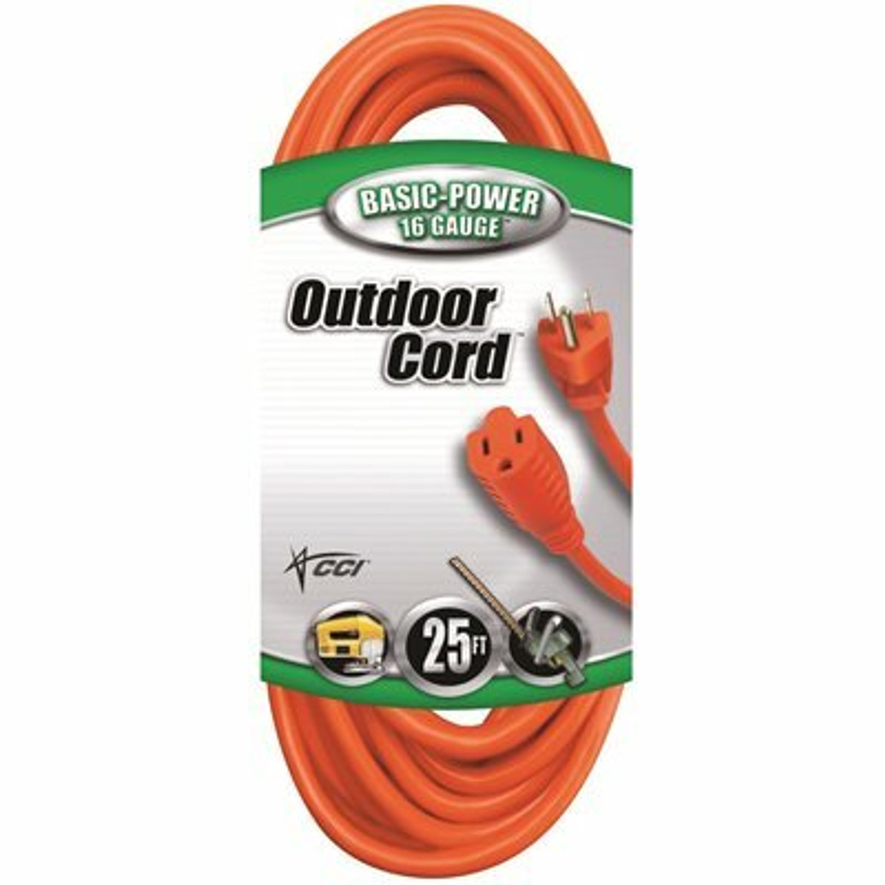 Southwire 25 Ft. 16/3 Sjtw Outdoor Light-Duty Extension Cord