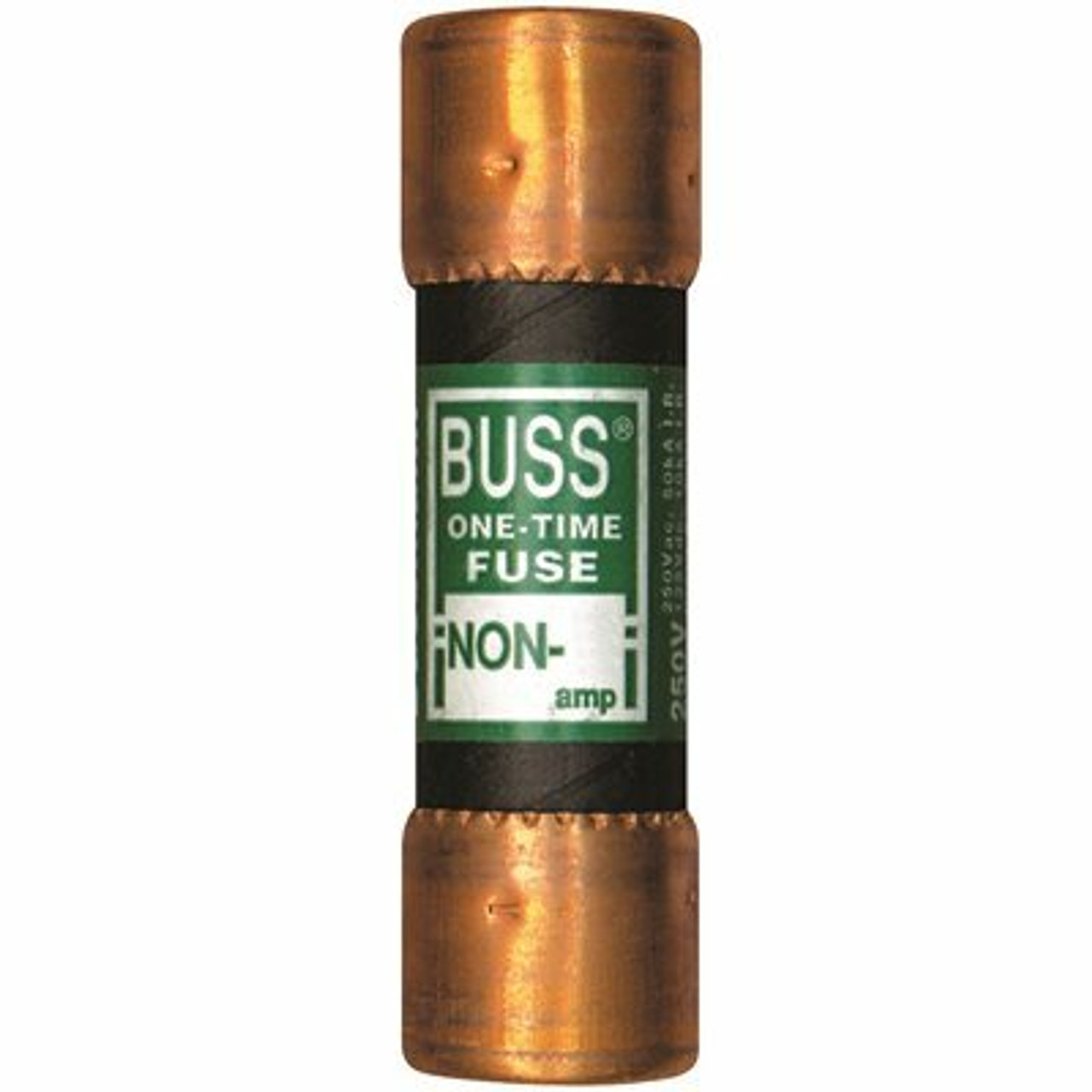 Cooper Bussmann 60 Amp Brass 1-Time Fuse Cartridges (2-Pack)