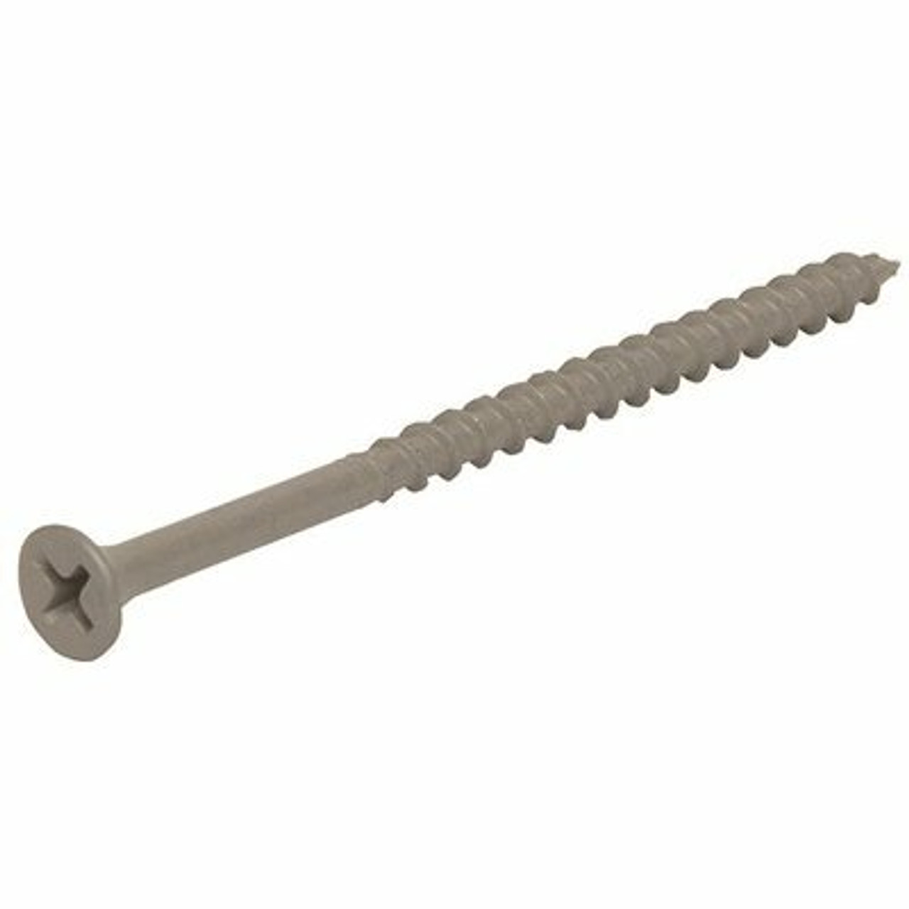 Grip-Rite #9 X 3 In. Philips Bugle-Head Coarse Thread Sharp Point Polymer Coated Exterior Screw (5 Lbs.-Pack)